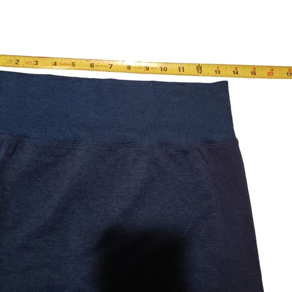 Pink Active Leggings Womens Large Blue Jogger Pink Hit on Back Athleisure - Picture 9 of 10